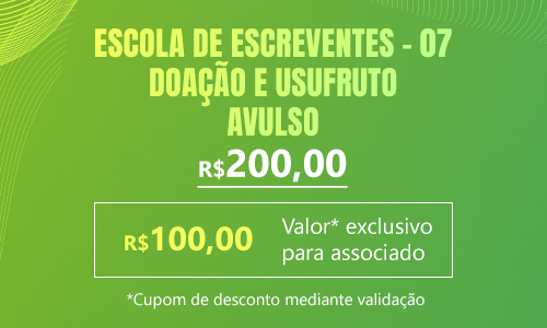 07 – Doação e Usufruto